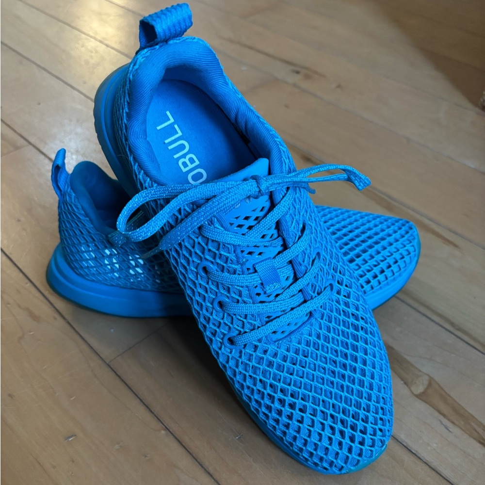 NOBULL Blue Mesh Running Sneakers